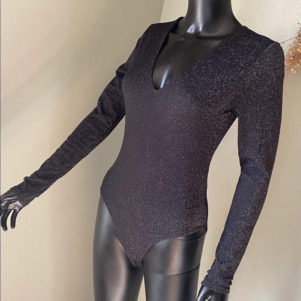 H&M Glittery Black Bodysuit - Picture 4 of 10